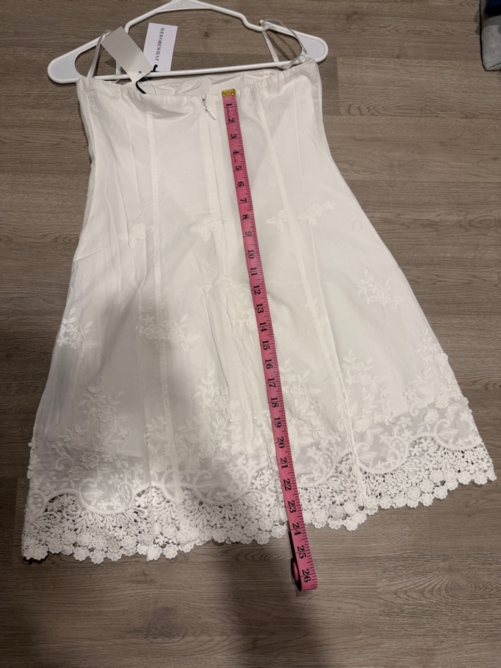 NWT WeWoreWhat Strapless Mini Dress - Picture 10 of 10
